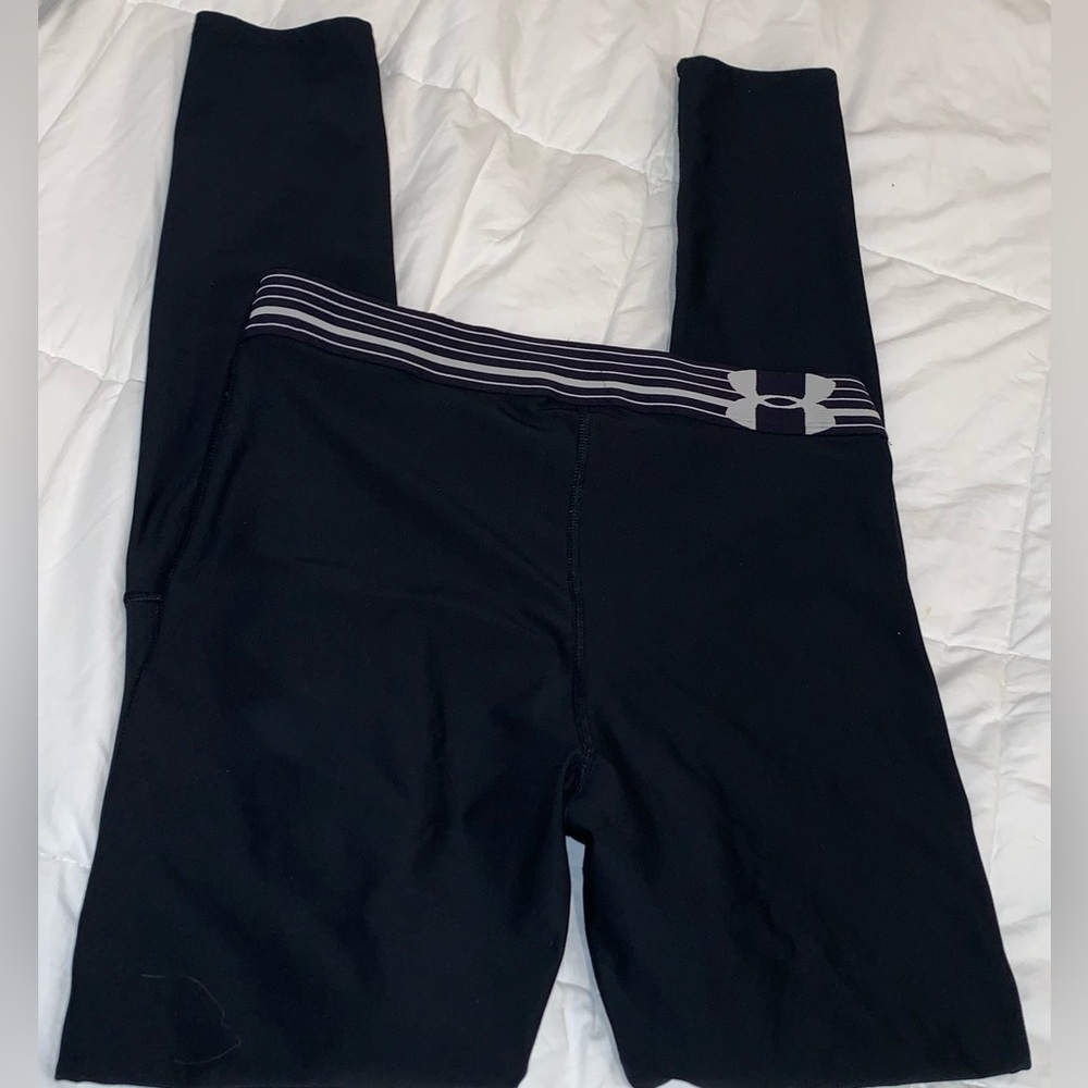 Under Armour running athletic pants tights full length leggings women’s small - Picture 8 of 14